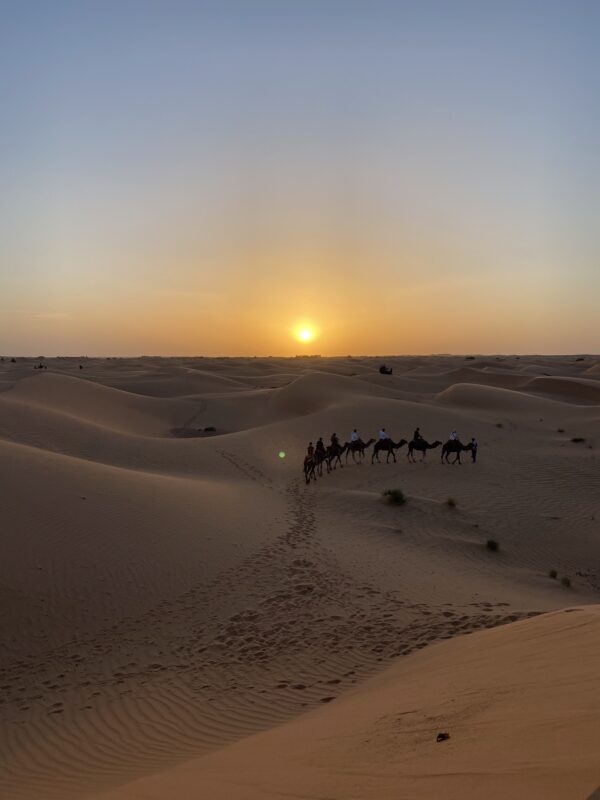notte nel deserto del sahara